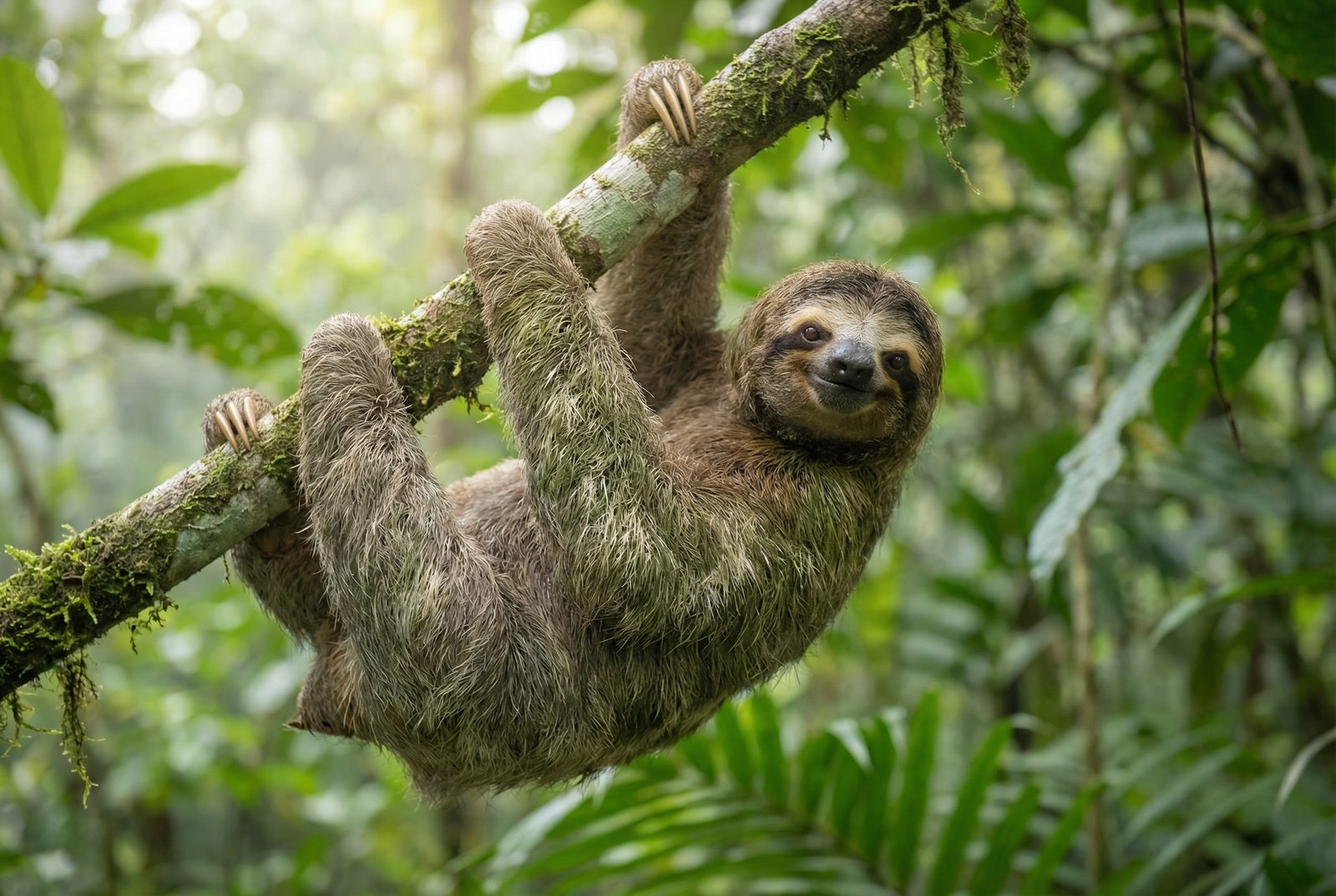 猎奇树懒雨林视频